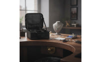 Carrying Case with Foam Dividers Zippered Magnifier Portable for Jewelers