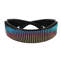 Bluetooth LED Glasses App Control LED Glasses RGB for Club, Partygoers, Clubbers