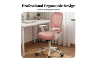Adjustable Student Chair Support Adjustable Kids Desk Chair High-Elastic Cushion for Students, Teenagers, Study Room, Home, Bedroom