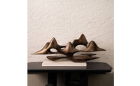 Mountain Sculpture Brushed Rockery Ornament Easy to Clean for Homeowners