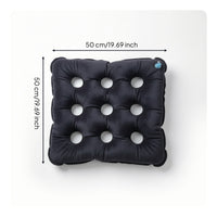 Cushion with Quilted Grid Soft Kitchen Chair Cushions Compact for Wheelchairs