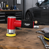 Air-powered Air Angle Polisher, 2 Inch Pad Diameter Air Grinding Tool, Angled Head Surface Prep Tool for Automotive & Furniture