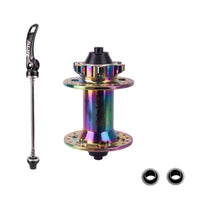 Bike Front Hub with Bearings Sealed Bearing Bike Multiple Speed Front Hub Axle Lightweight for Cyclists