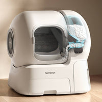 Anti-Scattering Automatic Cat Litter Box Smart Enclosed Cat Litter Box Splash-Proof Pet Supply Privacy for Cats, Home, Living Room