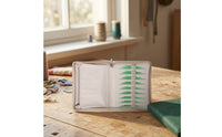 Flexible Interchangeable Circular Knitting Needle Set Zippered Knitting with Cables Compact Smooth for Crafters, Travel