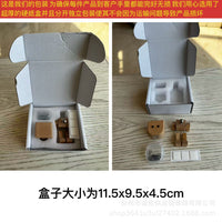 Shaking Wooden Man Figurine - Handmade Wooden Decoration