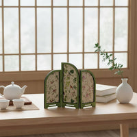Chinese Design Desk Ornament High-Quality Printing Desktop Folding Screen