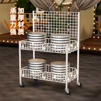 Outdoor Vendor Cart Display Rack for Toys, Bags, Accessories, and Blind Boxes