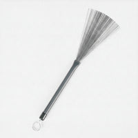 Drum Brush with Telescopic Handle Compact Wire Drum Brush Anti-Slip for Gigs
