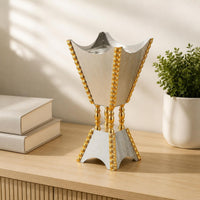 Arabic-Design Incense Burner Silver Finish Zinc Alloy Incense Burner Home Decor Classical Decorative
