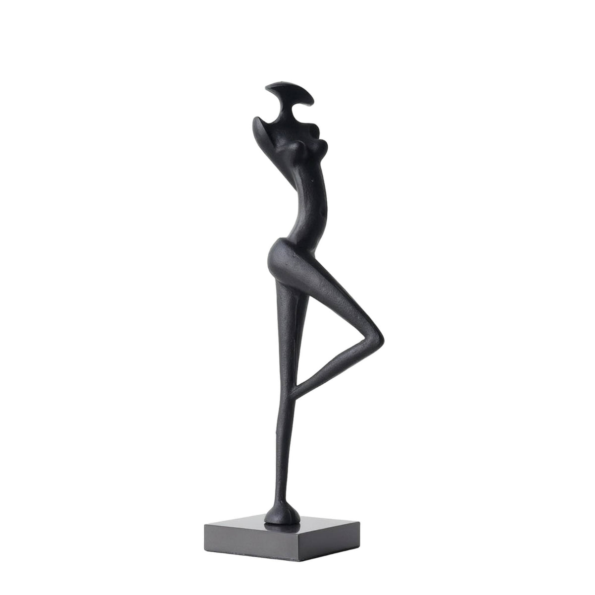 Human Figure Sculpture Decorative Human Sculpture Textured for Bookshelf