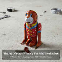 Retro Tumbling Monkey Toy