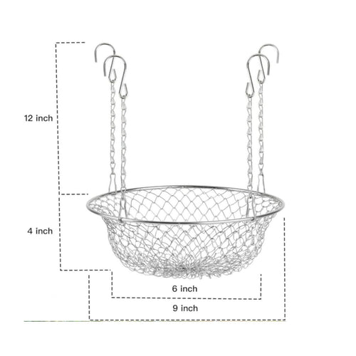 Adjustable Planter Liner Heavy Duty Hanging Basket Insert Easy to Use