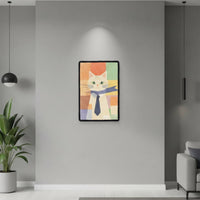 Wall Cat Scratching Board Decorative Wall Scratcher with Sisal Easy to Install Cat Scratching Board for Entryways
