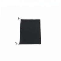 Black Bird Enclosure Cover Flat Rectangular Drawstring Bird Enclosure Cover