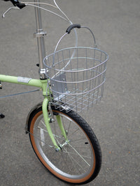 DayDayBike Front Basket for Folding Bikes, Metal, 33x26 cm, 5 kg Capacity
