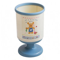 Pedestal Trash Can High-Foot Floor-Standing Trash Can Wide Opening