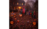 Oversized Inflatable Dragon with Pumpkin Large Inflatable Dragon Weather-Resistant Lawn Decor Scary for Party
