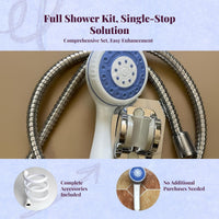 High-pressure rainfall shower head