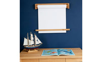 Wall Mounted Drawing Paper Rack Versatile Desktop Craft Paper Dispenser Easy Tear-Off Art Supply for Artists, Playroom, Studio, Home Office