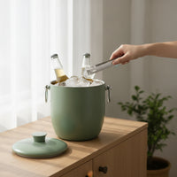 Ice Bucket Sturdy Ice Bucket with Lid Portable for Hosts, Home Bar