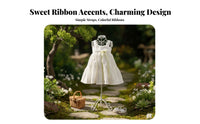 1/6 Scale Doll Dress Summer Design Doll Clothes Elegant Decor