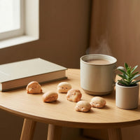 6 Pieces Bread Figurine Playful Dashboard Figurine Compact for Office Workers