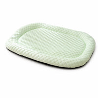 Pet Bed with Pillow Machine Washable Quilted Pet Pad Non-Slip Dog Mat with Pillow for Crate
