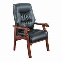 Four-Legged captain's Chair Multi-Purpose Armchair Padded Seat for Study Room