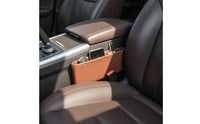 Wedge-Shaped Car Seat Crevice Storage Box Space-Saving Car Seat Crevice Organizer Compact Console Side Pocket Rattlerattle-Proof for Commuters