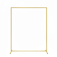 Square Metal Arch Frame Versatile Square Metal Backdrop Arch Simple Assembly Heavy Duty Party Backdrop for Outdoor