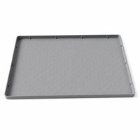 Silicone Tray Mat with Raised Rim Mess Control for Refrigerator