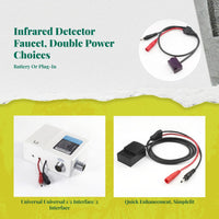 Infrared auto faucet controller