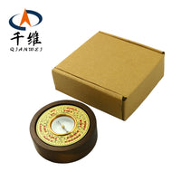 高精度黑桃木小罗盘指南针便携勘测工具厂家直销现货批发初学入门