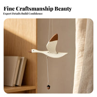Hanging Bird Ornament Thin Cords for Balcony