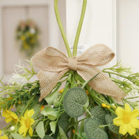 Artificial Blossom Teardrop Swag Lifelike Flowers for Wedding, Party