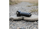 2 Pieces Aluminum Alloy Folding Rear Foot Peg Lightweight Aluminium Bike Rear Pedal Long-Lasting Foldable Cycle Pedal Stable Grip