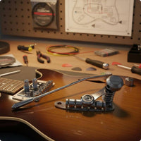 Tremolo Bridge Stable Tuning Vibrato Tailpiece Guitar Bridge Kit