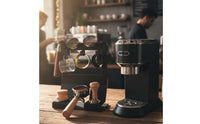 Multi-Hook Countertop Coffee Tool Organizer with Hooks Space-Saving Espresso Accessory Stand with Base Compact Espresso Tamping Station Sturdy for Baristas, Cafes
