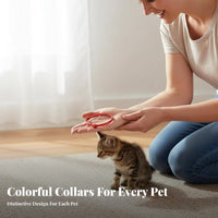 Newborn Kitten Hand-Woven Adjustable Litter Multi-Color Braided Puppy ID Band for Kittens, Breeders, Breeding, Home