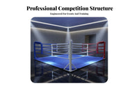 MMA Eight-Sided Cage Competition Ready Boxing Arena Heavy Duty Construction Fighting Stage for Professionals, Athletes, Gym