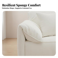 French design Elephant Ear Armrest Settee Light Luxury Sofa mid-centuryera Modern Couch Breathable Upholstery for Business Owners, Interior Designers, Living Room, salon, Reception Area, Lounge