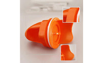 Plastic Feeder Container Square Feeder with Lid Long-Lasting for Livestock, Pets