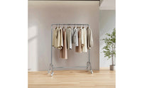 Garment Rack with Wheels Floor-Standing Rolling Garment Rack Heavy-Duty for Merchandisers, Home Organization