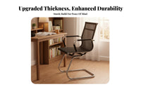 Cantilever Mesh Chair Sled Base Conference Seating Ergonomic Design Support for Students