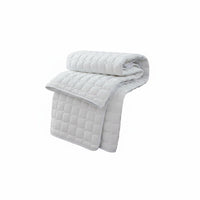 Quilted Mattress Protector Breathable Quilted Mattress Pad Skin Friendly Padded Bed Topper for Hotel, Guesthouse, Dorm Room