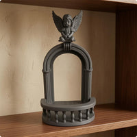 Angel Display Stand Split Construction Arched Miniature Stand Space Saving Figure Display Holder for Dollhouse