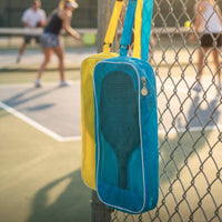 Breathable Mesh Pickleball Paddle Bag Fence Hook Pickleball Equipment Bag Waterproof