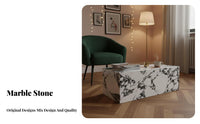 2 Pieces Light Luxury artistic Rectangular and Round Nesting Tables Modern design Coffee Table Set Space-Saving Indoor Furniture Sturdy Construction for Apartment Dwellers, Interior Designers, Living Room, Small areas, Lounge Area, perusing alcove