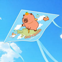 Kids Adult Kite Vibrant Colors Large Easy Flyer Kite Sturdy Construction